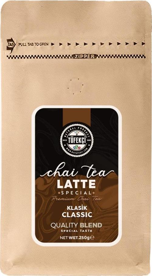 Chai Tea Latte Içecek Tozu Dengeli Baharat Oranı Gerçek Kristal Şeker 250 Gr
