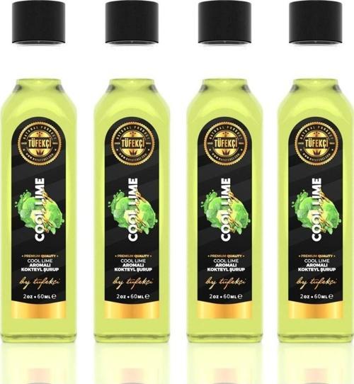 Cool Lime Konsantre Yoğun Lezzet Yüksek Ferahlık Gerçek Cool Lime Formülü (4X60Ml)