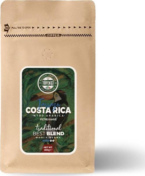 Costa Rica Tarrazu Filtre Kahve Medium Roast (Filtre Kahve Makinesı Uyumlu) 250 Gr