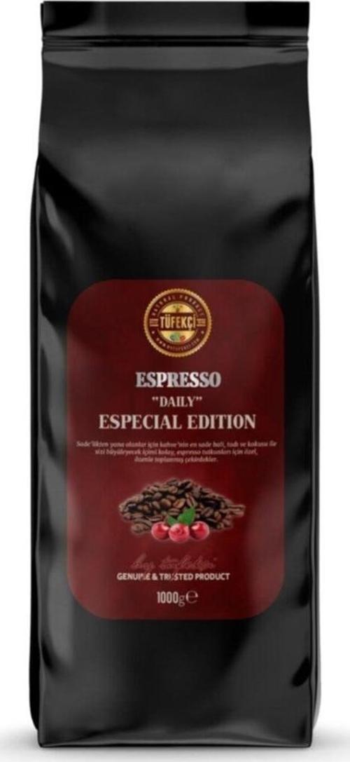 Espresso Daily Çekirdek Kahve Yüksek Çekirdek Kalitesi 18/19 Elek Medium Roast 1000 Gr