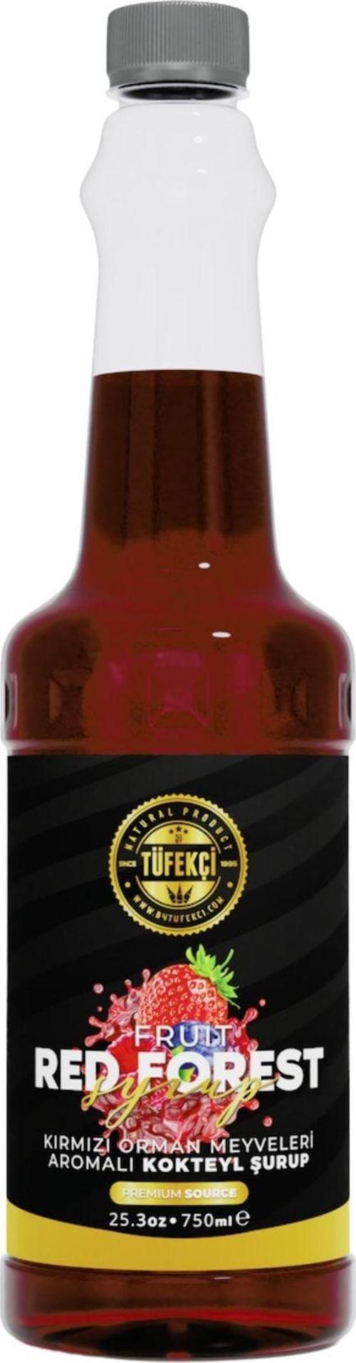 Kırmızı Orman (Red Forest) Kokteyl, Kahve Ve Pasta Şurubu 750 Ml