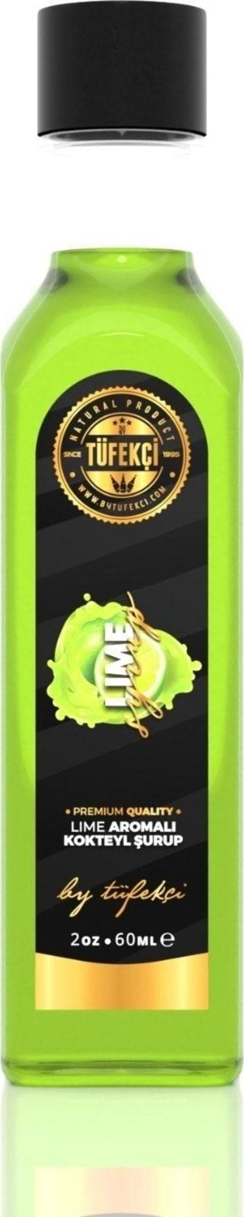 Lime Şurup Yoğun Lezzet Yüksek Aromalı Yeni Formül Gerçek Lime Lezzeti (60Ml)