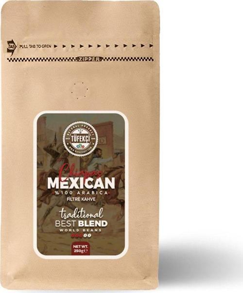 Mexican Chiapas Filtre Kahve (Filtre Kahve Makinesı Uyumlu) 250 Gr