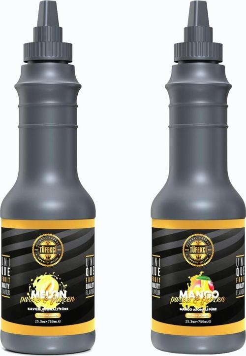 Meyve Püresi Avantajlı Paket (Mango Ve Kavun) Yüksek Meyve Oranı 2X1000 Gr