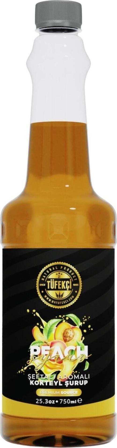 Şeftali Aromalı Kokteyl Şurubu 75 Cl