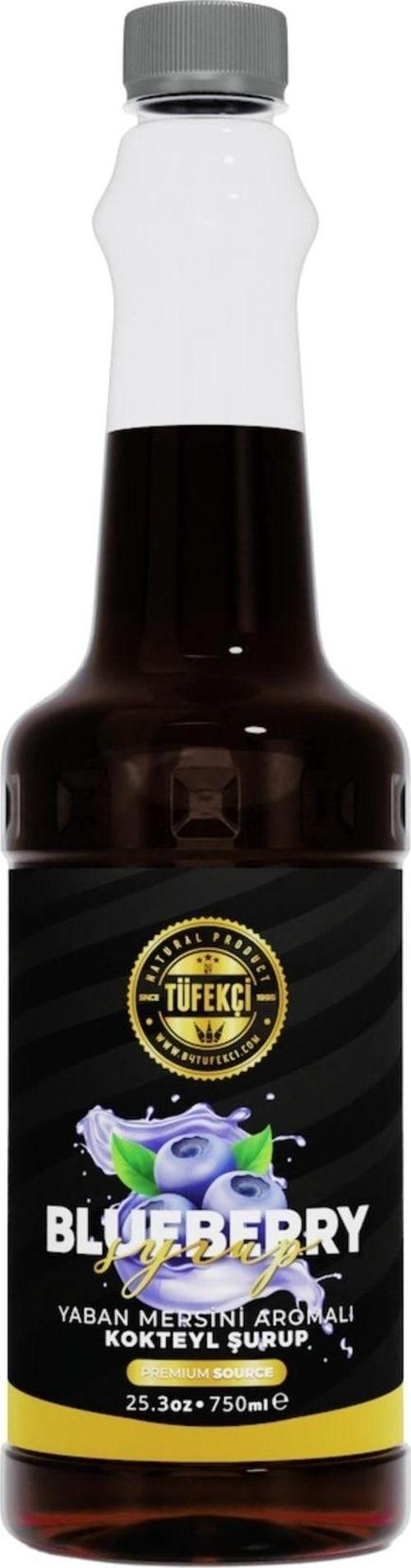 Yaban Mersini Blueberry Kokteyl, Pasta Ve Kahve Şurubu Yeni Formül Yüksek Aroma 750 Ml