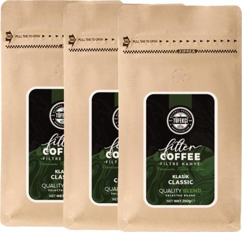 Gold Öğütülmüş Filtre Kahve 3 X 250 Gr