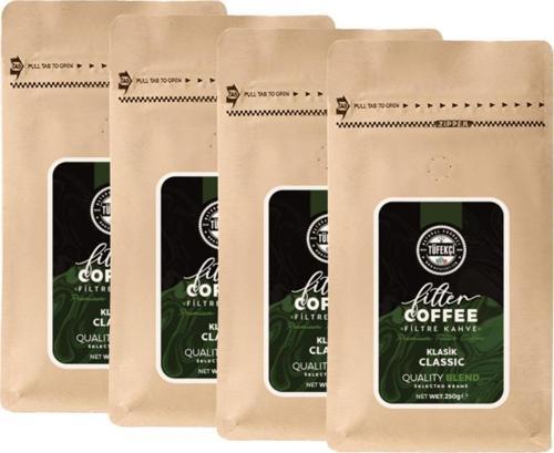 Gold Öğütülmüş Filtre Kahve 4 X 250 Gr Avantajlı Paket