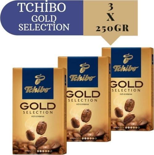 Gold Selection Öğütülmüş Filtre Kahve Avantalı Paket 3 X 250 Gr