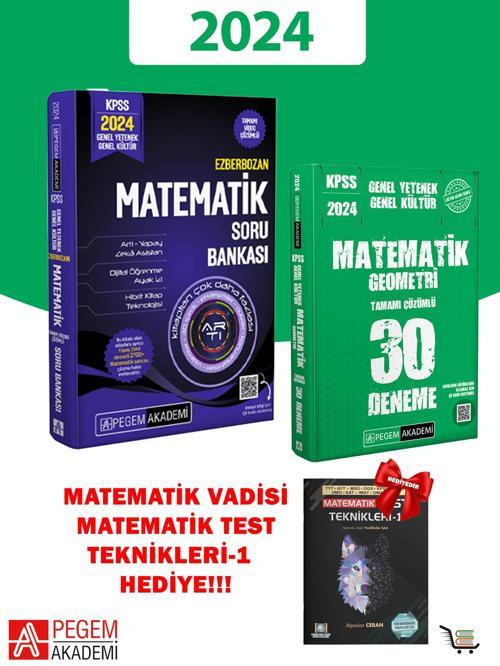 KPSS Ezberbozan Matematik Soru Bankası + 30'lu Matematik Denemesi + Matematik Test Teknikleri