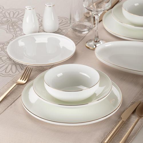 Luna Gold - 12 Kişilik 55 Parça Yemek Takımı