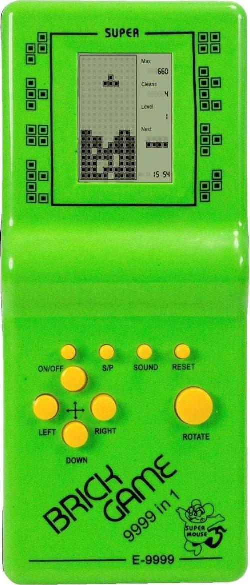 Nostaljik Tetris Pilli Oyuncak El Atarisi Oyun Konsolu