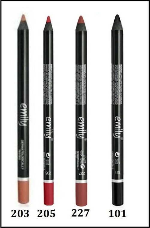 Emily En Sevilenler 4'lü Dudak-Göz Kalemi No: 203-205-227-101