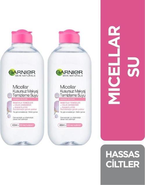 Micellar Kusursuz Makyaj Temizleme Suyu 400 ml 2 Adet