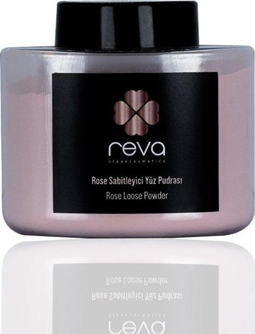 Rose Sabitleyici Yüz Pudrası & Rose Settıng Loose Powder Vegan & Temiz İçerik RV592