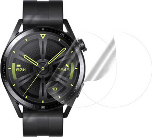 Huawei Watch Gt 3 Pro 43Mm Klfs Narr Tpu Body Ekran Koruyucu - Renksiz