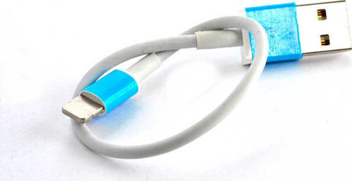 Beyaz Lightning Beyaz 25-30 Cm Kısa Usb Kablo-Klfs