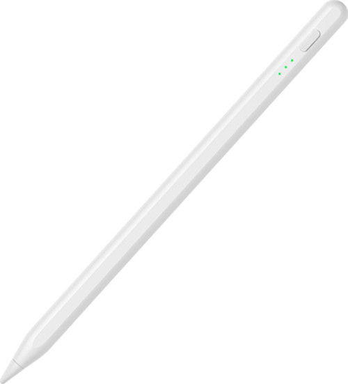 Klfs Pencil 10 Magnetik Şarj Ve Eğim Özellikli Dokunmatik Çizim Kalemi-Beyaz