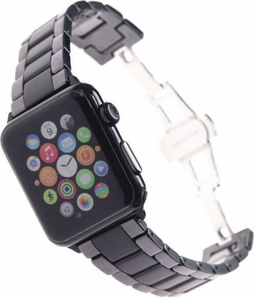 ???Apple Watch Ultra 49Mm Kordon Mat Seramik Metal Strap Kayış