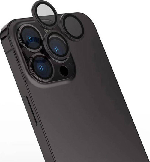 Apple İphone 16 Pro Max Klfs Cl-15 Parmak İzi Bırakmayan Anti-Reflective Kamera Lens Koruyucu-Gri