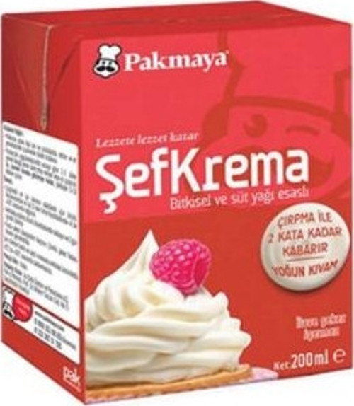 Şef Krema 200 ml. (2'li)