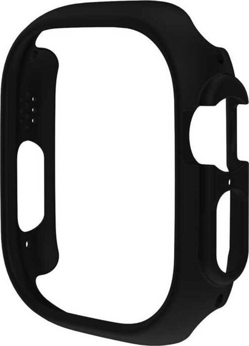 Watch Ultra 49Mm Sert Pc Kasa Koruyucu Klfs Watch Gard 18 - Siyah