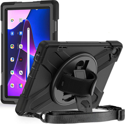 Lenovo Tab M10 Hd (2.Nesil) 2022 Klfs Defender Tablet Silikon - Siyah