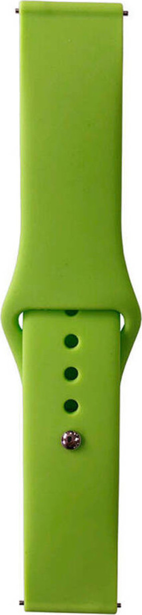 Huawei Honor Magic 2 46Mm Band Serisi 22Mm Klasik Kordon Silikon Strap Kayış-Yeşil