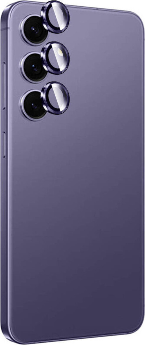 Galaxy S24 Plus Klfs Titanium Premium Thtterli Kamera Lens Koruyucu-Mor