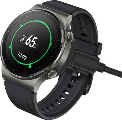 Huawei Watch 3 Klfs Usb Şarj Kablosu - Siyah