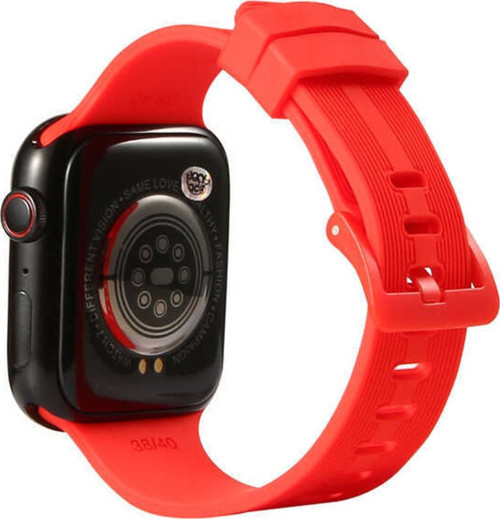 Apple Watch 7 45Mm Krd-23 Silikon Kordon