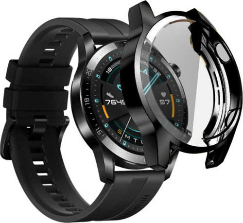 Huawei Gt2 46Mm Klfs Watch Gard 02 Ekran Koruyucu - Siyah