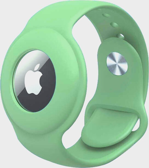 Apple Airtag Için Silikon Kordon Bileklik