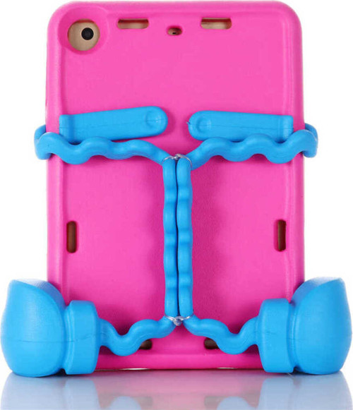 Mini 4 Klfs Eva Boxer Tablet Silikon - Pembe Koyu