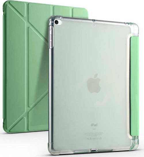 Apple Ipad Pro 9.7 Kılıf Tri Folding Standlı Kalem Bölmeli Kapaklı Origami Kılıf