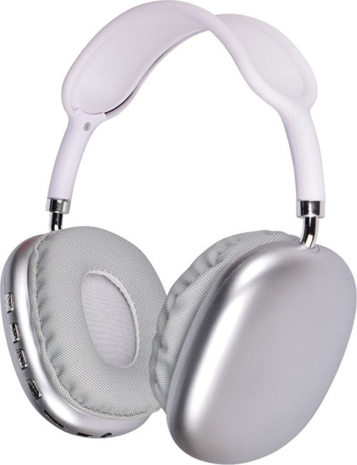 Klfs P9 Hi-Fi Ses Kalitesi Ayarlanabilir Ve Katlanabilir Kulak Üstü Bluetooth Kulaklık-Beyaz