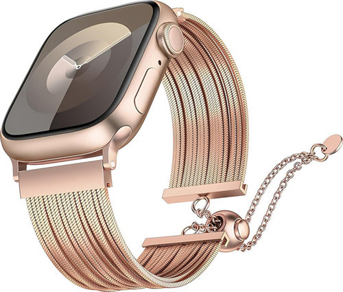 Watch 7 45Mm Klfs Krd-137 Metal Hasır Kordon - Rose Gold