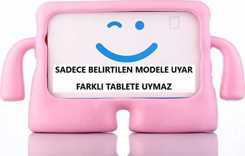 Lenovo Tab One 8.7 İnç Kılıf Çocuklar İçin Standlı Koruyucu Tablet Kılıf