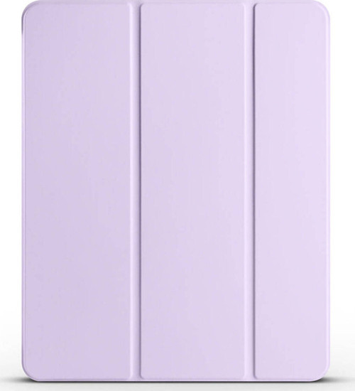 İpad Air 13 2025 M3 Klfs Smart Cover Kalem Bölmeli Standlı 1-1 Kılıf - Lila