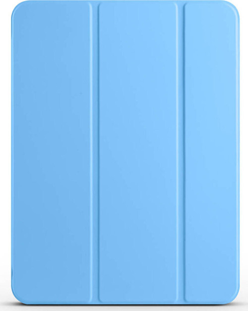 İpad Pro 11 2025 M5 Zore Smart Cover Kalem Bölmeli Standlı 1-1 Kılıf - Mavi