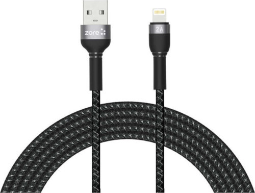 Iphone 11 / 11 Pro / 11 Pro Max Uyumlu Lightining Zore 2A Dayanıklı Uzun Şarj Kablosu 3 Metre