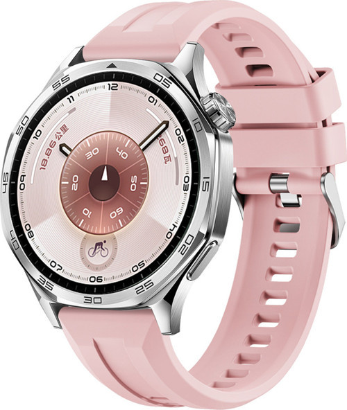 Gear S3 Klfs Krd-148 22Mm Silikon Kordon - Pembe