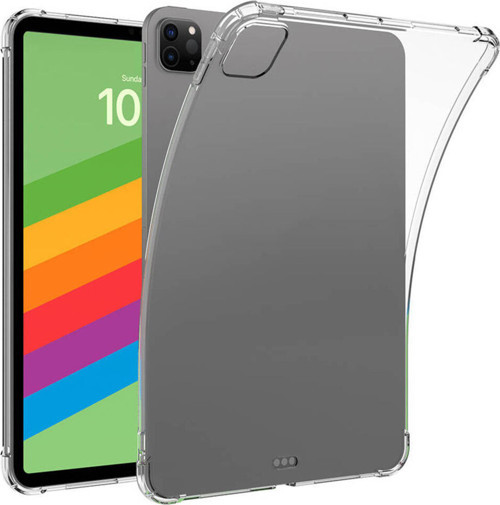 İpad Pro 11 2025 M5 Kılıf Zore Tablet Nitro Anti Shock Silikon Kapak - Şeffaf
