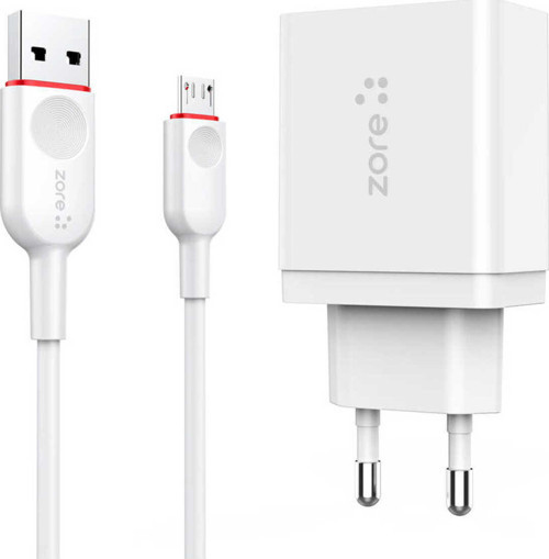 Klfs Xmac Serisi Zr-X2 Micro 2 İn 1 Şarj Seti - Beyaz