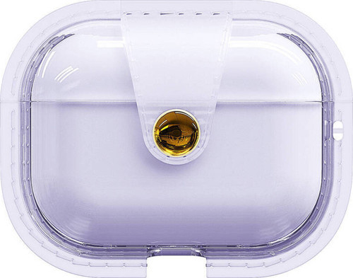 Air-Pods Pro Klfs Airbag 33 Darbelere Karşı Dayanıklı Magnetik Kılıf-Mor