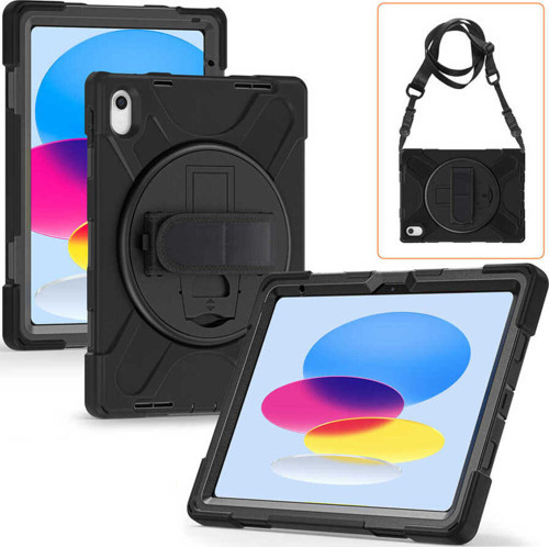 İpad 10.9 2022 (10.Nesil) Klfs Defender Tablet Silikon - Siyah