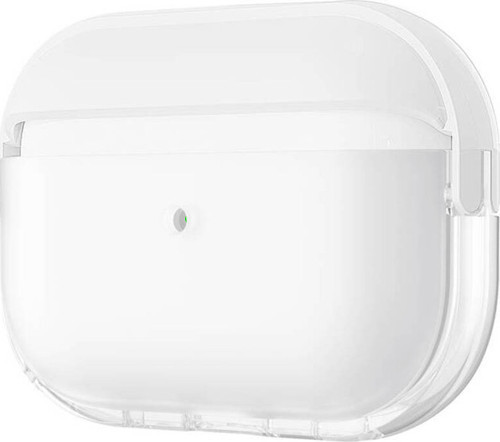 Air-Pods Pro Klfs Airbag 36 Darbelere Karşı Dayanıklı Kılıf-Şeffaf-Beyaz