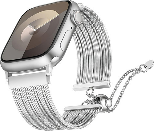 Watch 10 46Mm Klfs Krd-137 Metal Hasır Kordon - Gümüş
