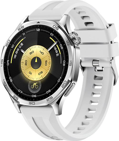 Galaxy Watch 46Mm Klfs Krd-148 22Mm Silikon Kordon - Beyaz