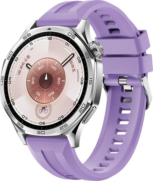 Galaxy Watch 46Mm Klfs Krd-148 22Mm Silikon Kordon - Lila